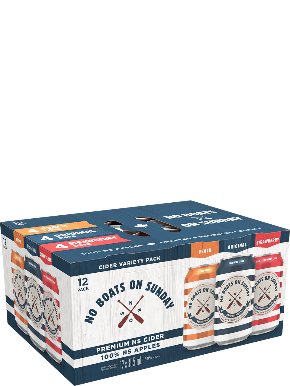 No Boats on Sunday Cider Variety 12 Pack Cans