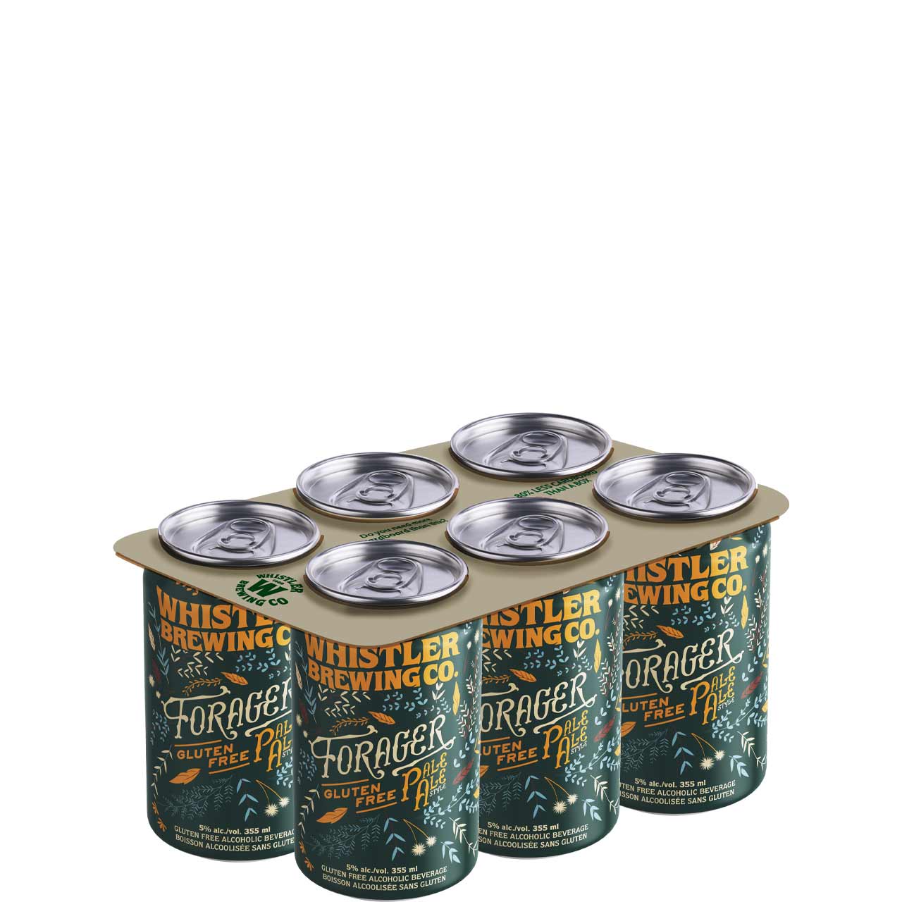 Whistler Forager Gluten-Free Pale Ale 6 Pack Cans